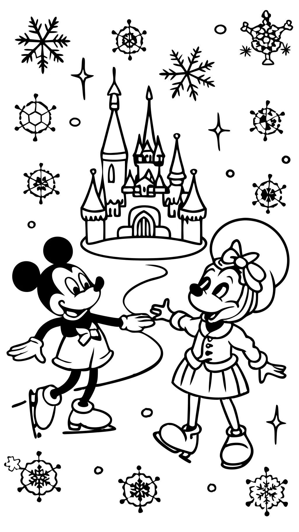 coloriages de glace Disney